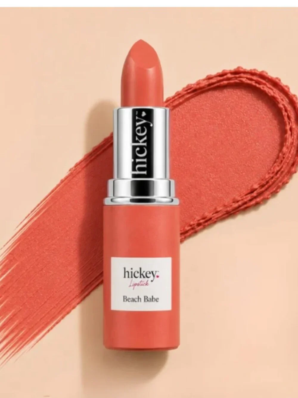 Beach Babe Refill | Peachy Coral Lipstick Refill for Hickey Wearable Lipstick Pe